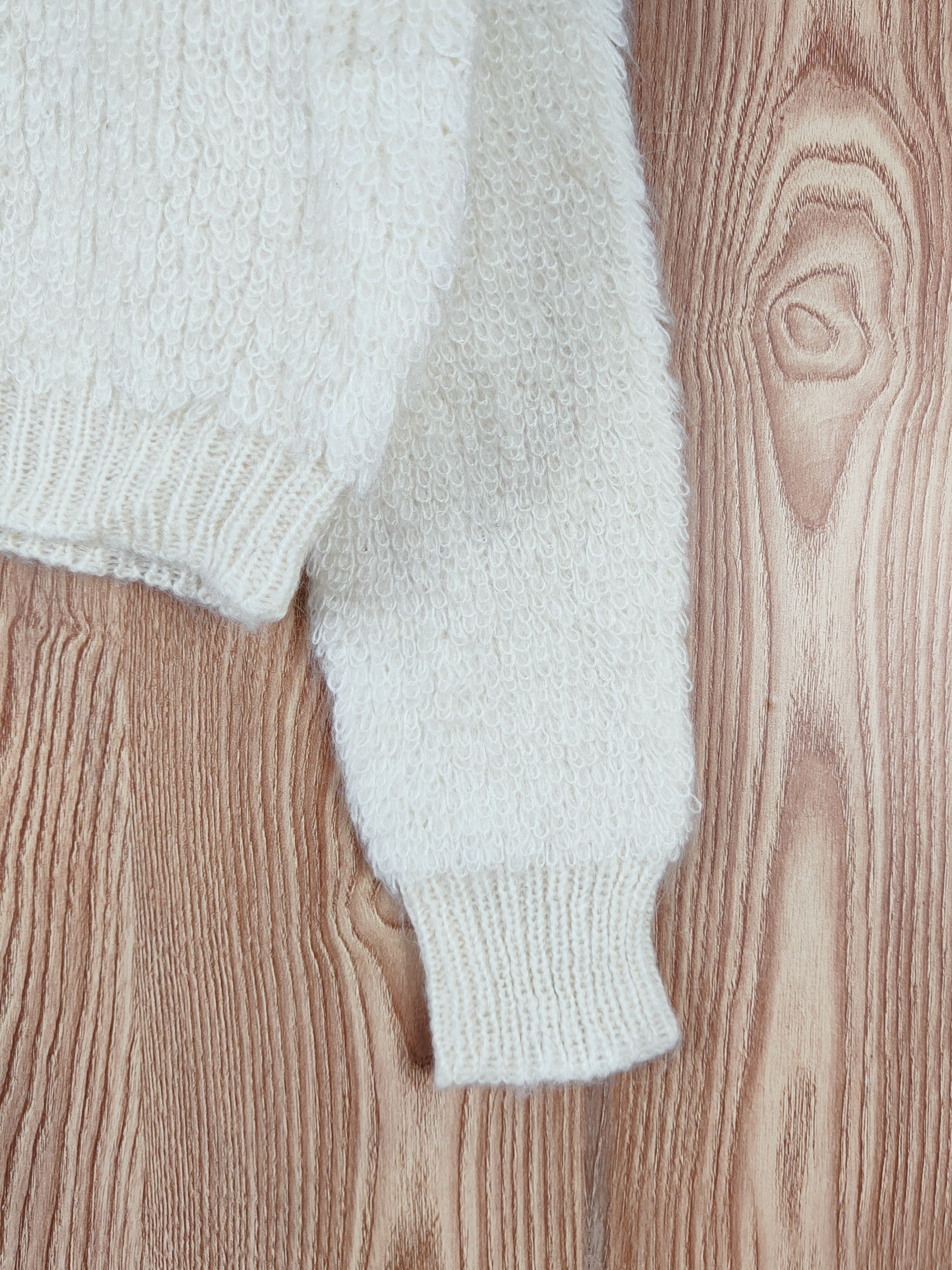 Japanese Brand Japanese Brand Ivory Knitwear Sweatshirts #W766 Size US M / EU 48-50 / 2 - 6 Thumbnail