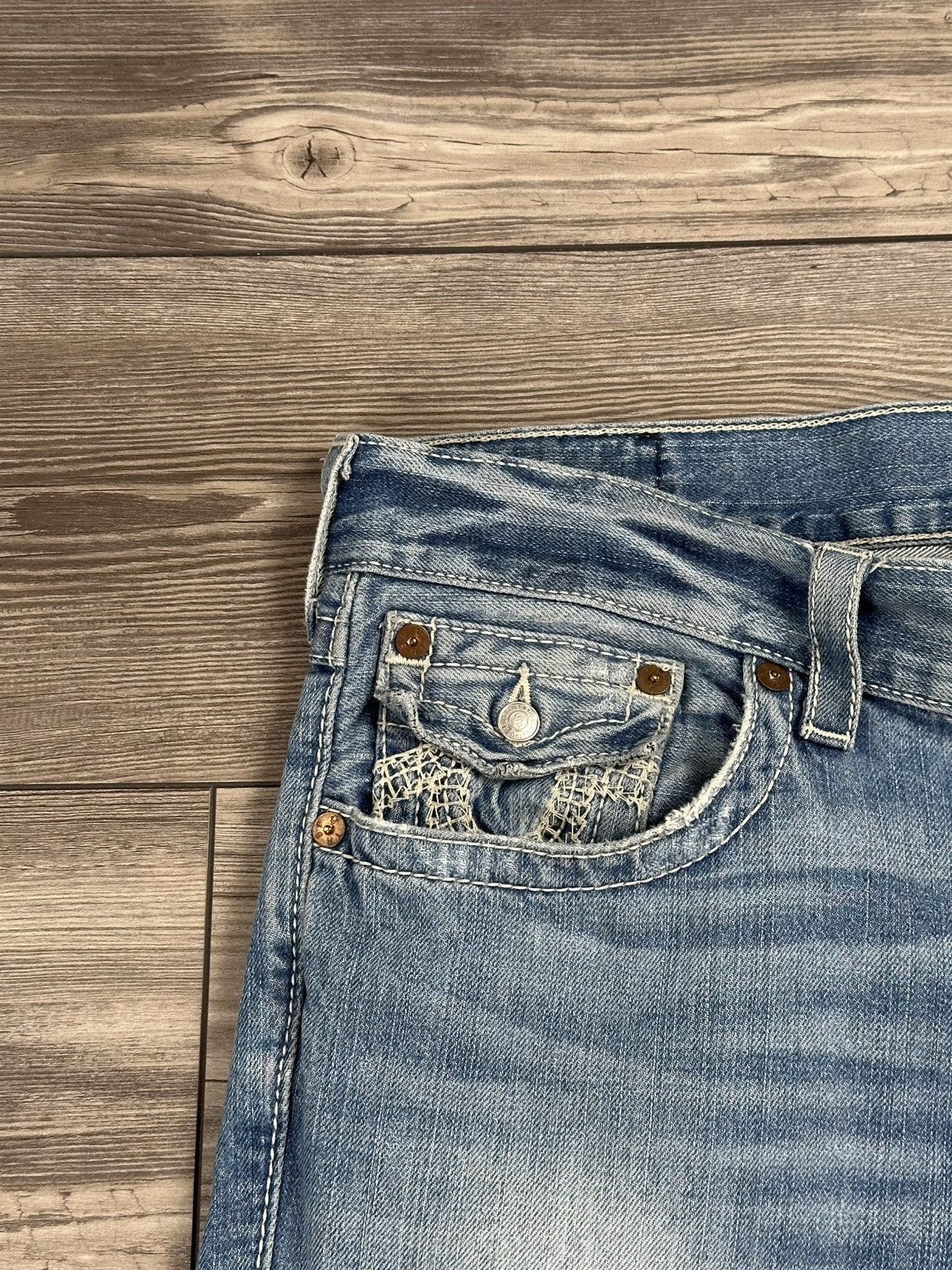 True Religion Crazy Y2K True Religion Boot Cut Jeans Size US 38 / EU 54 - 4 Thumbnail