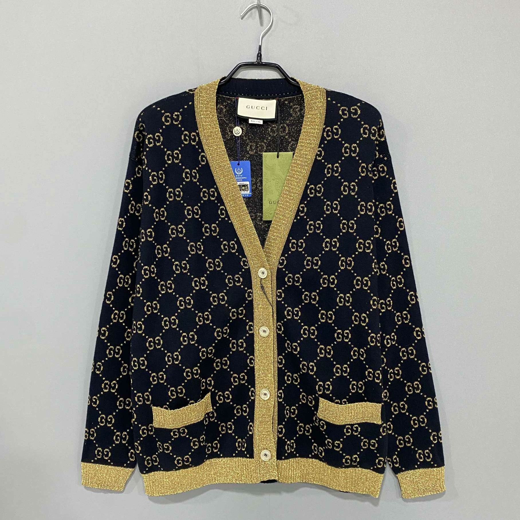 Gucci Gucci Gold Sweater s Men Size US S / EU 44-46 / 1 - 1 Thumbnail