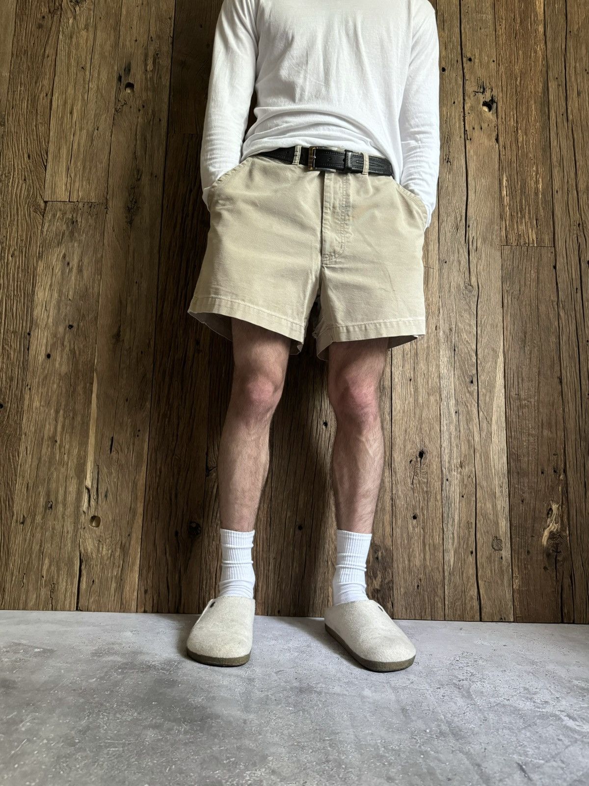 Patagonia × Vintage Vintage 00s Patagonia Organic Cotton Faded Hiking Shorts Size US 38 / EU 54 - 2 Thumbnail