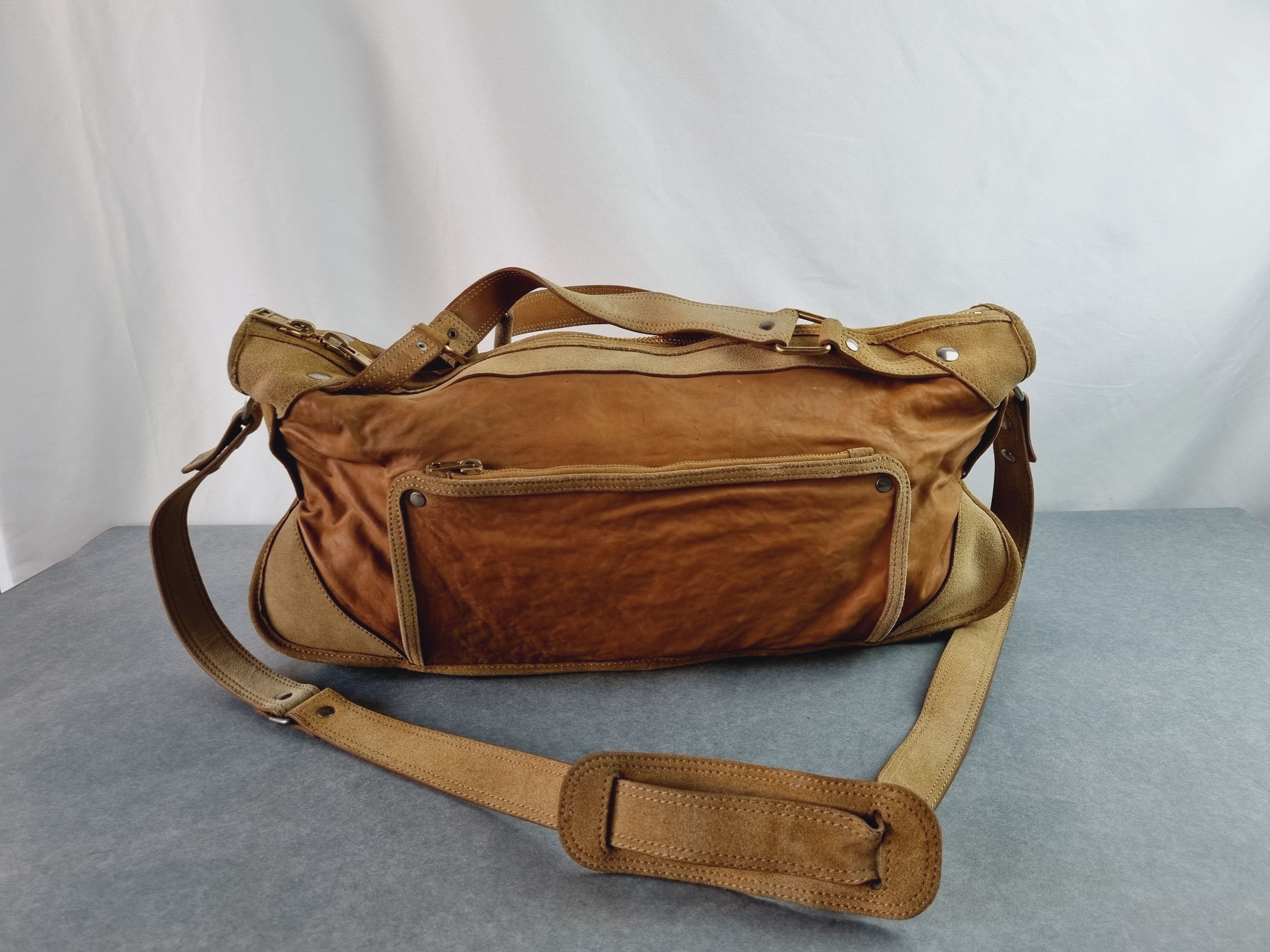 Celine × Leather × Vintage Celine Leather Roomy Travel Bag Size ONE SIZE - 1 Thumbnail