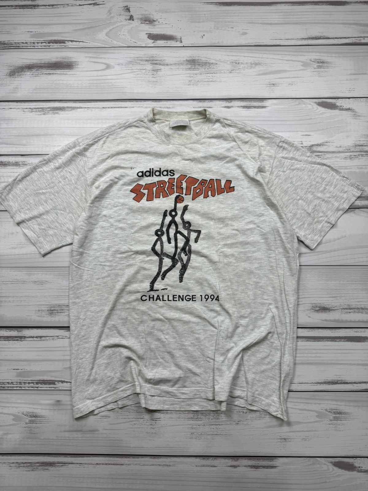 Adidas Vintage Adidas Streetball Challenge 1994 Shirt Size US L / EU 52-54 / 3 - 1 Thumbnail
