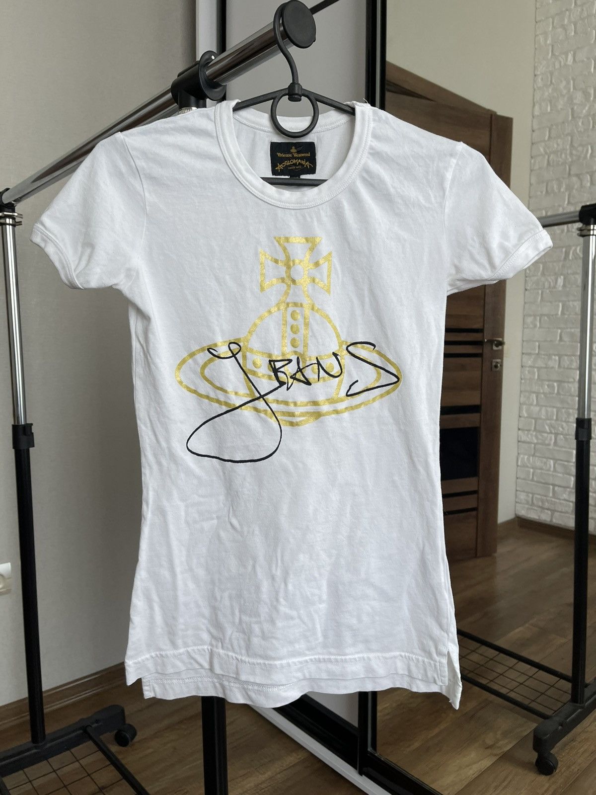 Vivienne Westwood Vivienne Westwood Anglomania T-Shirt Tee Big Logo Size US XXS / EU 40 - 1 Thumbnail