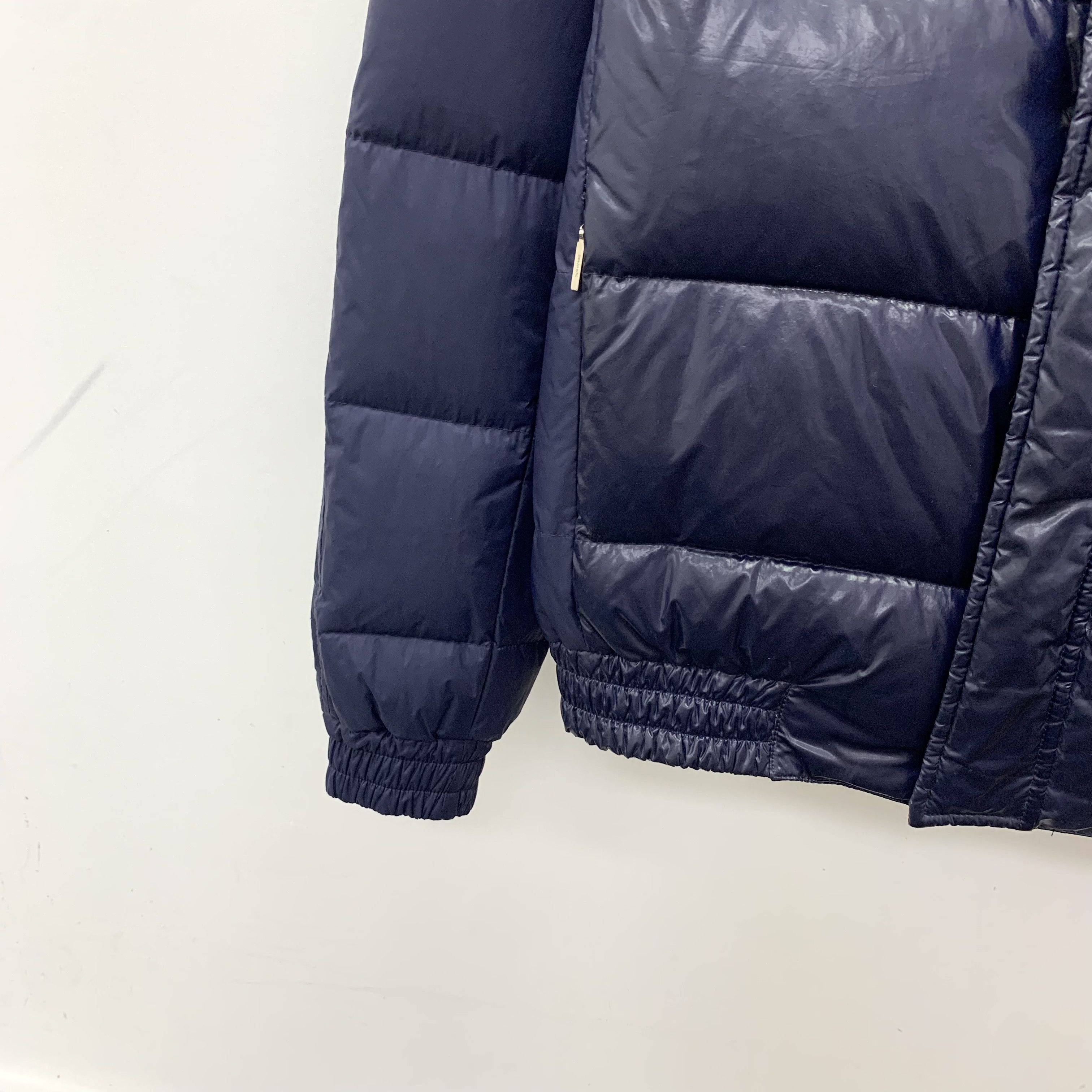 Dior Dior Navy Hooded Down Jacket (M) Size US M / EU 48-50 / 2 - 6 Thumbnail