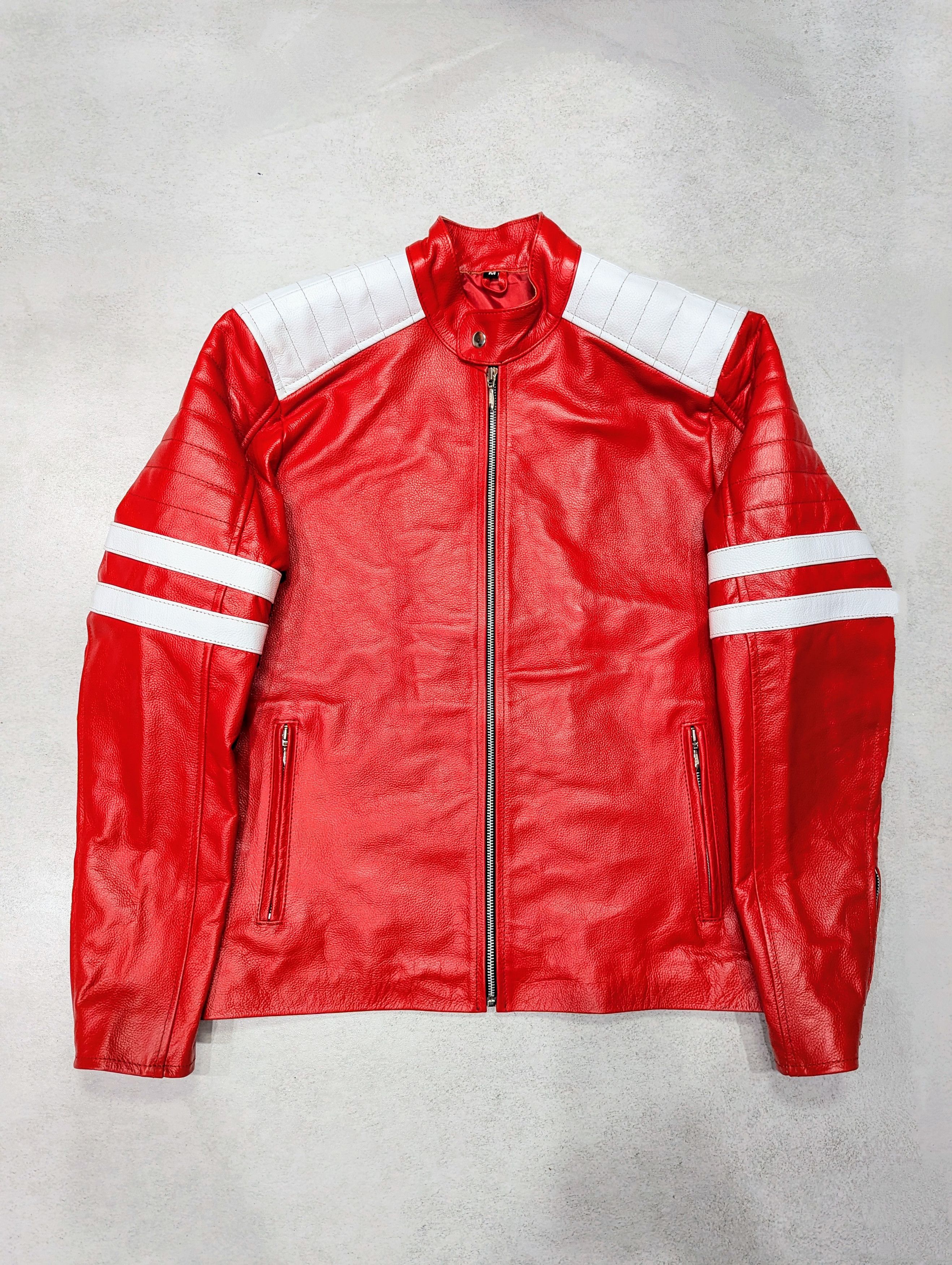 Men's Fashion Leather Jacket Streetwear