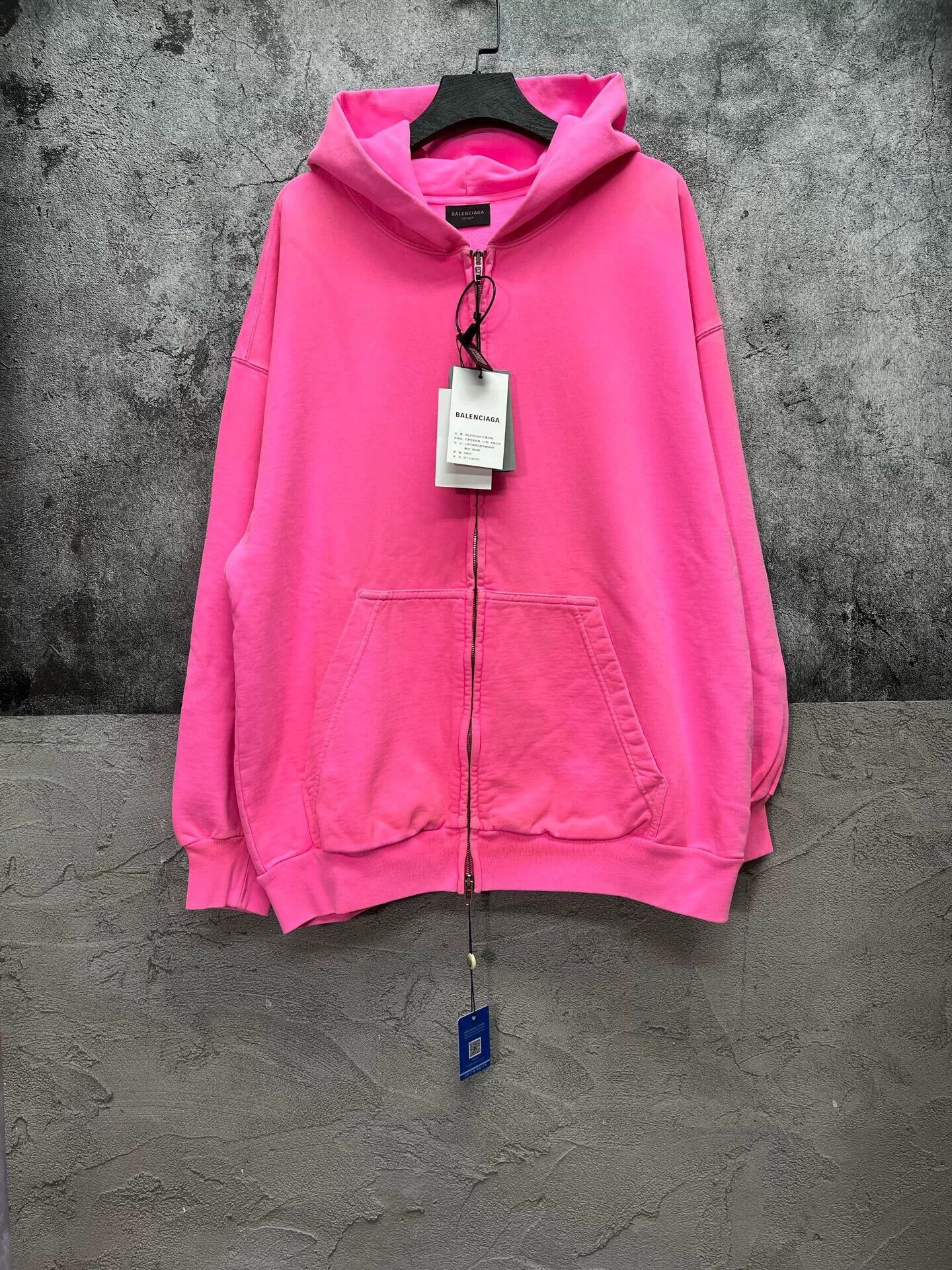 Balenciaga Balenciaga SS23 Distressed Embroidered Hooded Jacket Size S / US 4 / IT 40 - 1 Thumbnail