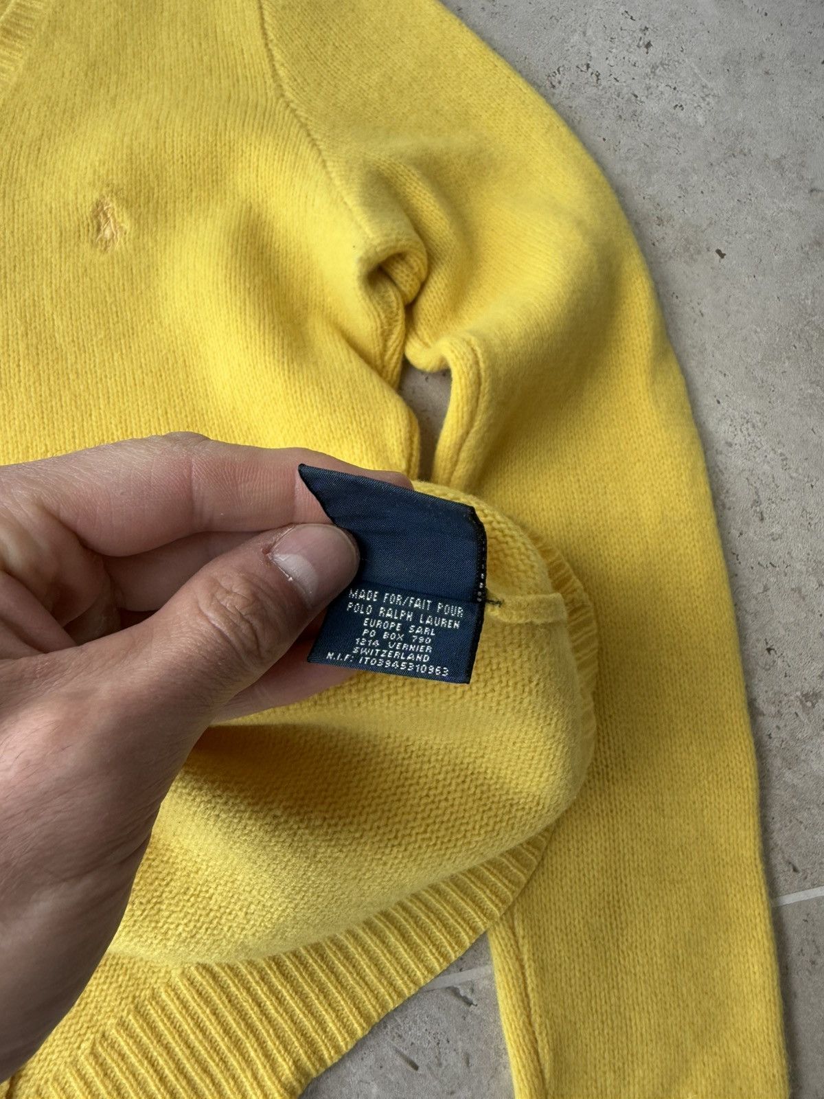 Polo Ralph Lauren Vintage Polo Ralph Lauren V-neck Knit Sweater Jumper Size M / US 6-8 / IT 42-44 - 5 Thumbnail
