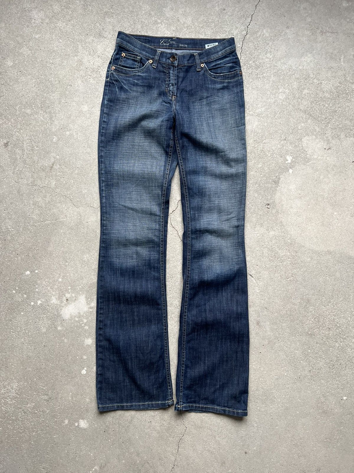 Hysteric Glamour × If Six Was Nine × Le Grande Bleu (L.G.B.) Rare Y2K Flared Opium jeans IfSixWasNine LGB style Junya Size 25" / US 0 / IT 36 - 6 Thumbnail