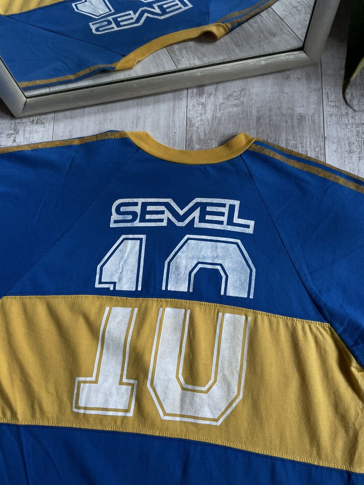 Adidas Vintage Adidas Boca Juniors 80’s Football Shirt #10 Jersey Size US M / EU 48-50 / 2 - 5 Thumbnail