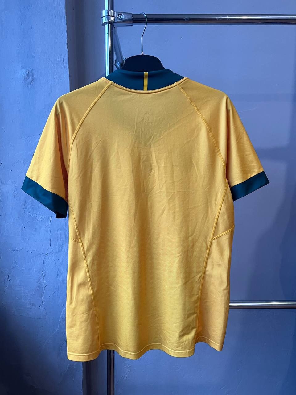 Asics 2021 AUSTRALIA WALLABIES TEAM RUGBY UNION HOME JERSEY SHIRT Size US XL / EU 56 / 4 - 11 Thumbnail