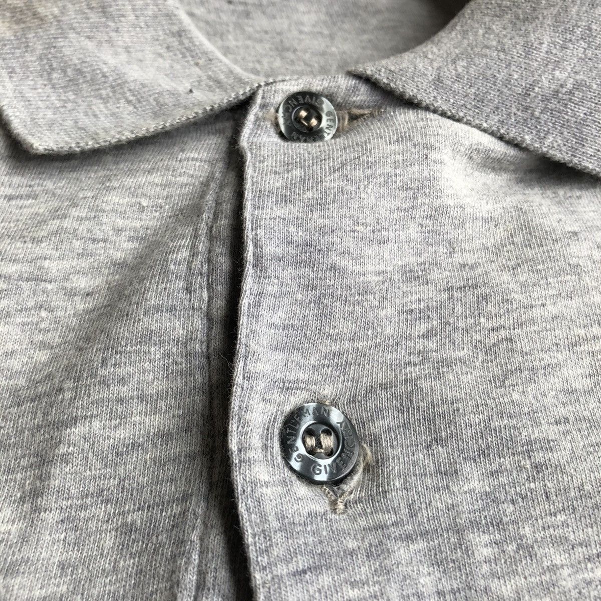 Givenchy 🇮🇹Vintage Givenchy Gentleman Golf Polo T-shirt Grey Luxury Size US XL / EU 56 / 4 - 8 Thumbnail