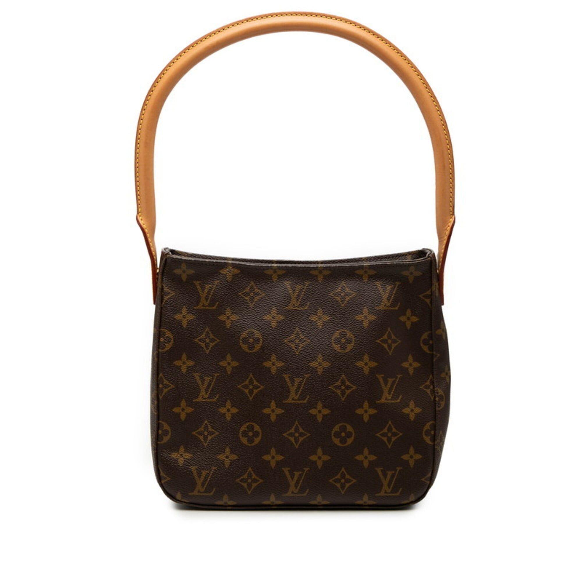 Louis Vuitton Louis Vuitton Monogram Looping MM Shoulder Bag Handbag M51146 Brown Leather Women's LOUIS VUITTON Size ONE SIZE - 1 Thumbnail