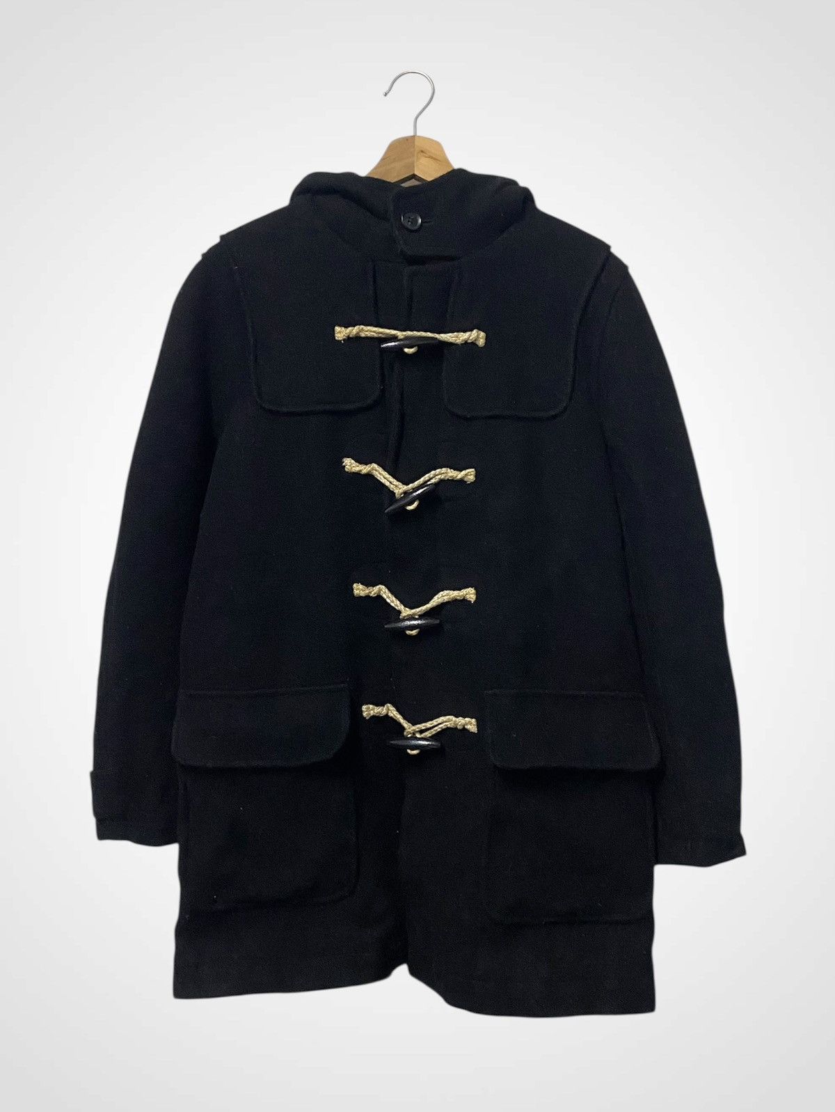 Issey Miyake Tete Homme by Issey Miyake Wool Duffle Jacket Size US L / EU 52-54 / 3 - 2 Thumbnail