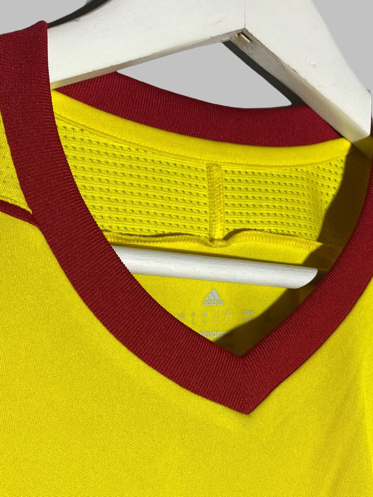 Other 🔥 ADIDAS WATFORD 2017 FOOTBALL SHIRT SOCCER JERSEY Size US L / EU 52-54 / 3 - 6 Thumbnail