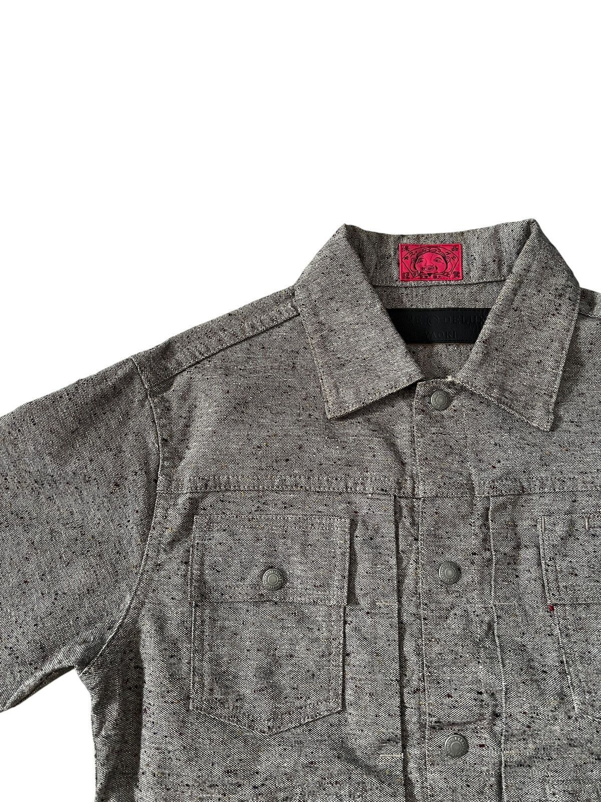 Evisu Vintage Evisu Yamane Deluxe Hayaoki Cropped Trucker Jacket Size US M / EU 48-50 / 2 - 8 Thumbnail