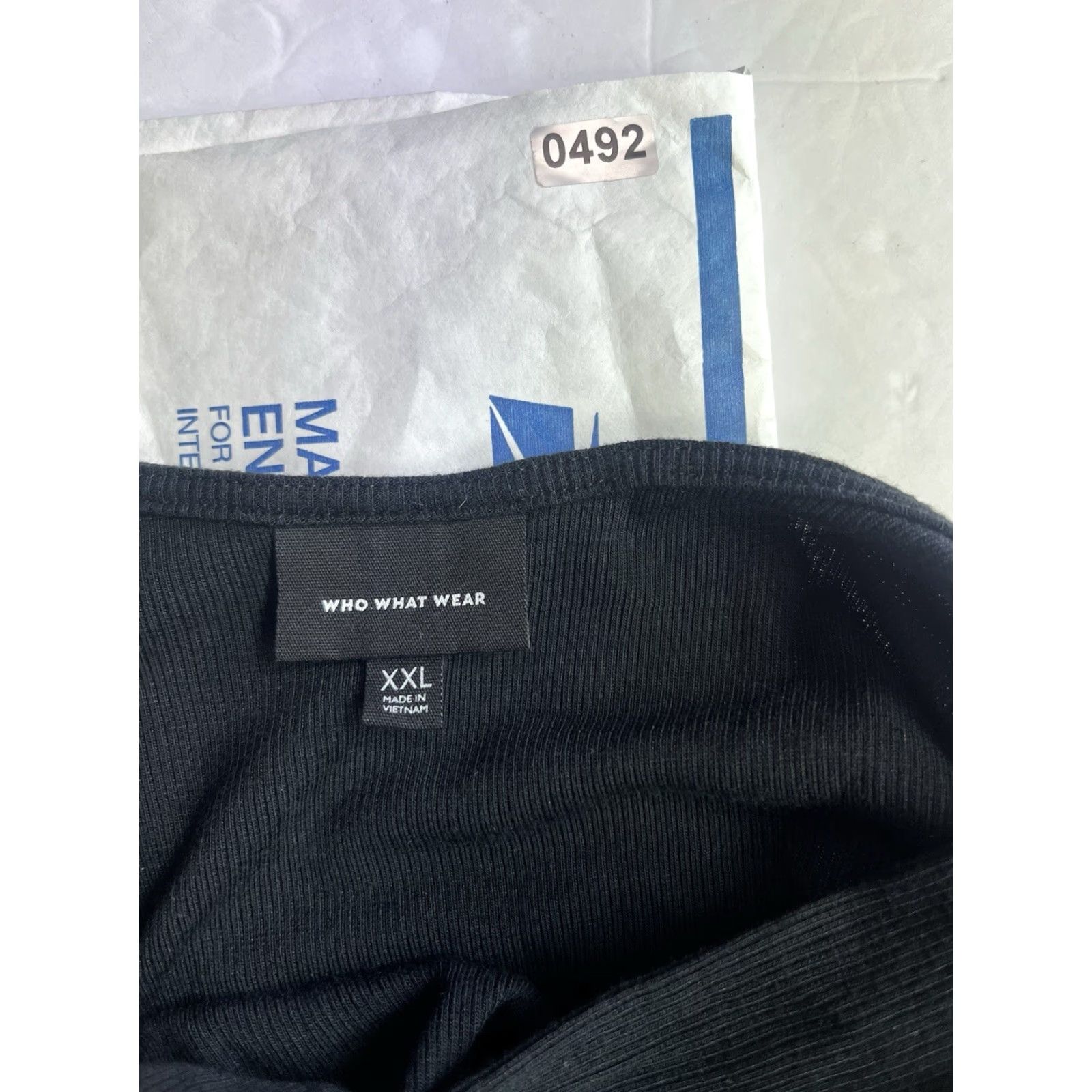 Vintage NWT Who What Wear Black Sleeveless Knit Maxi Dress Women XXL Casual Modern Size XXL / US 16-18 / IT 52-54 - 8 Thumbnail