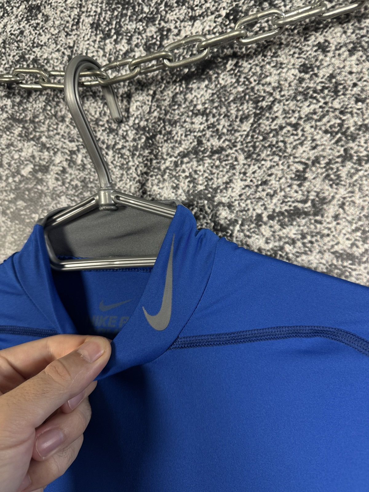 Nike Men’s Nike Pro Combat Compression Long Sleeve T-Shirt Size S Size US S / EU 44-46 / 1 - 7 Thumbnail