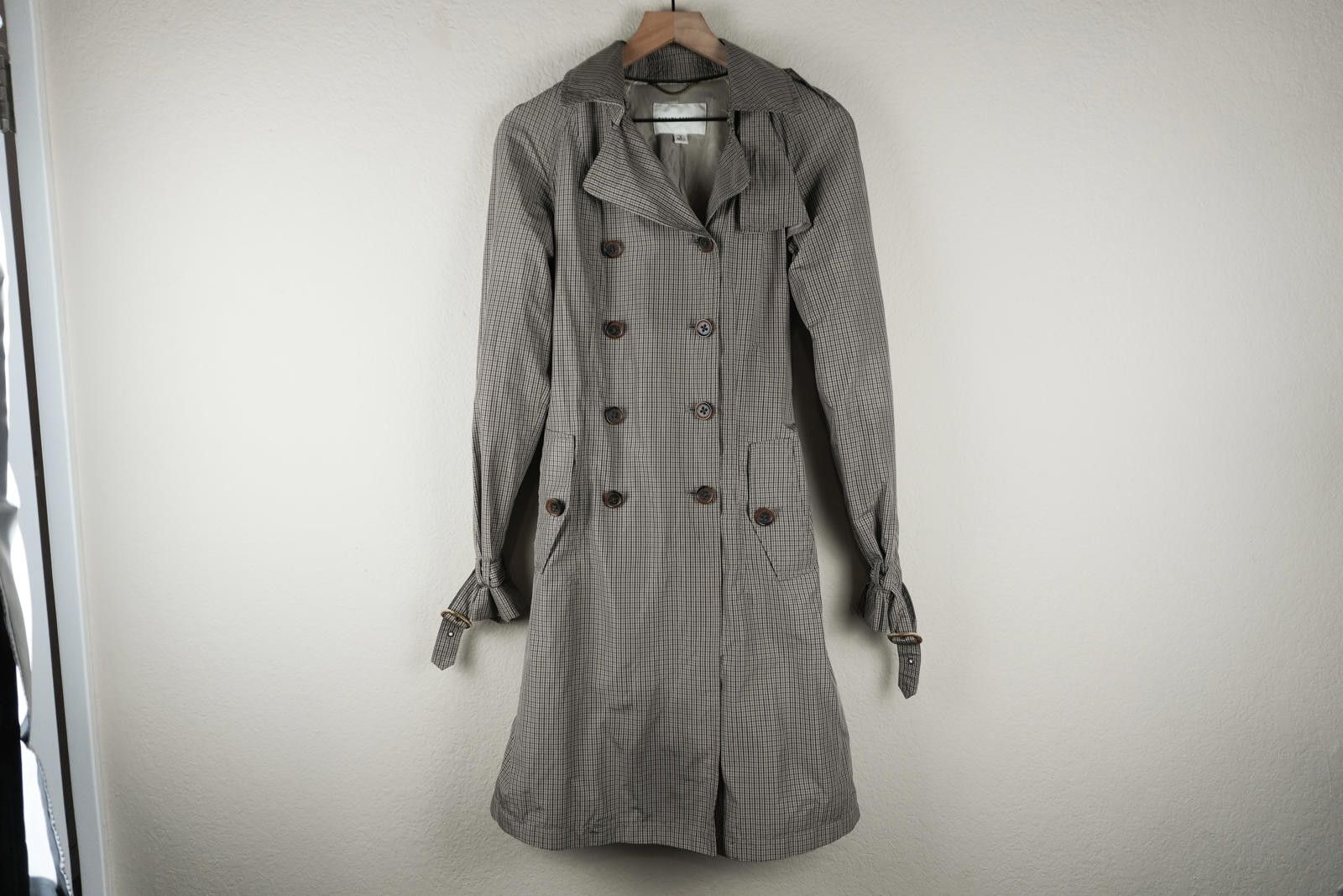 Banana Republic Banana Republic Trench Coat Women's S Brown Double Breast Size S / US 4 / IT 40 - 8 Thumbnail