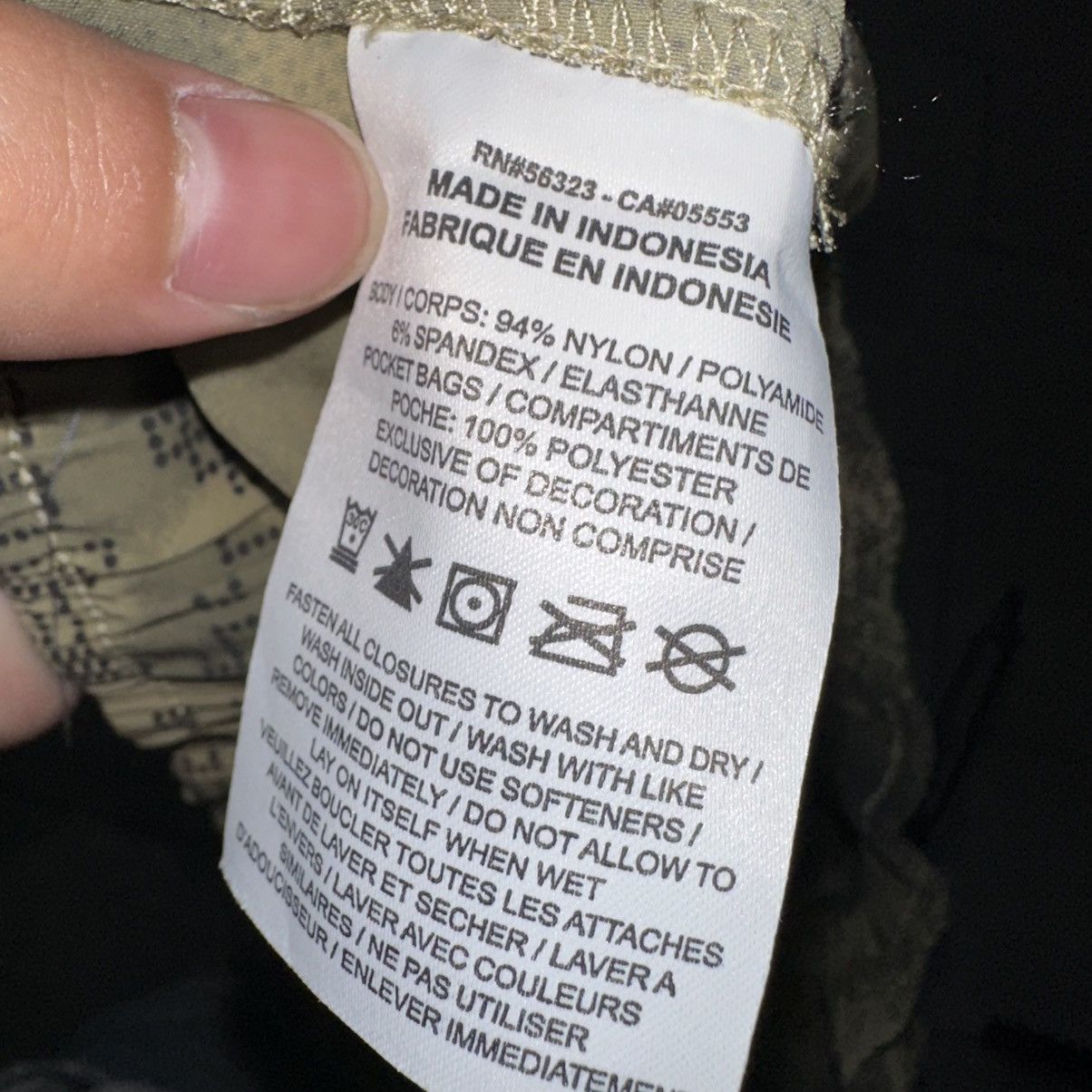 Nike Nike Tech Camo Utility Baggy Pants Size US 34 / EU 50 - 5 Thumbnail