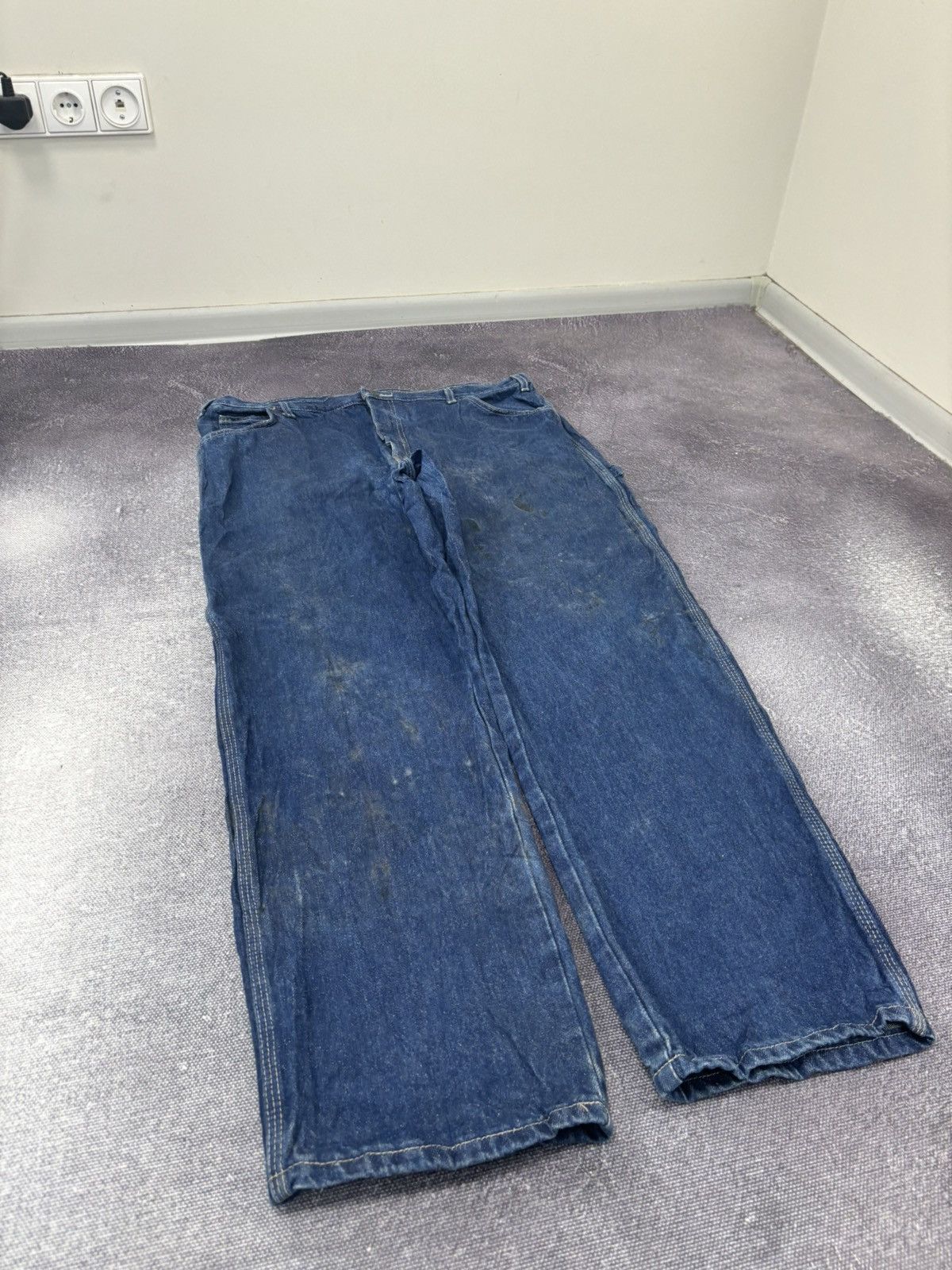Dickies Vintage Dickies Workwear Relaxed Fit Distressed Denim Jeans Size US 40 / EU 56 - 11 Thumbnail