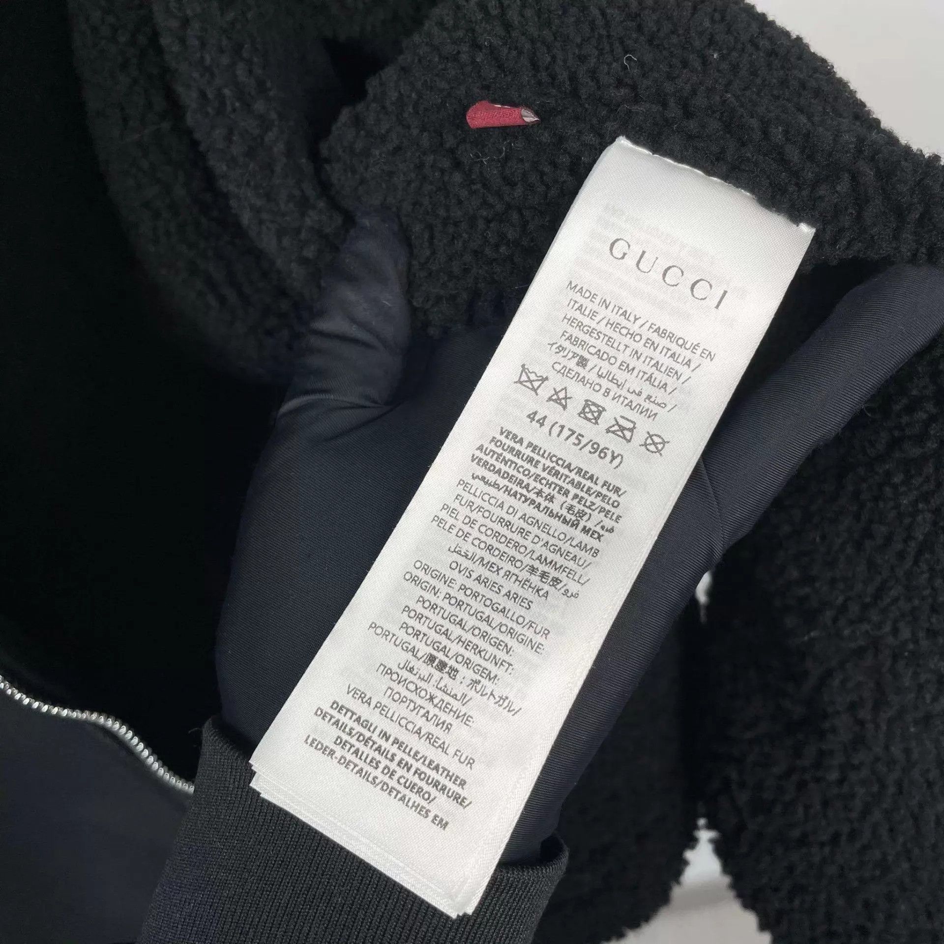 Gucci Gucci 98 new cashmere leather jacket 44 black Size US S / EU 44-46 / 1 - 5 Thumbnail