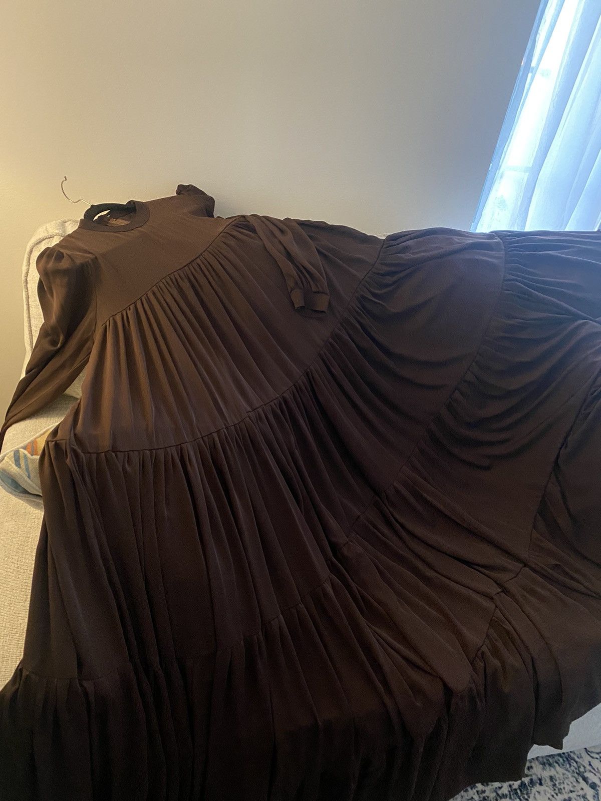 Other Womens Muslim Islamic Tiered Ruffles Abaya Maxi Big Dress Size XL / US 12-14 / IT 48-50 - 13 Thumbnail