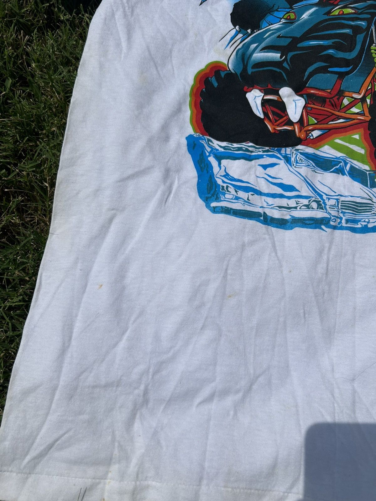 Vintage Rare Vintage Predator Monster Truck T Shirt 1990 Size US XL / EU 56 / 4 - 4 Thumbnail