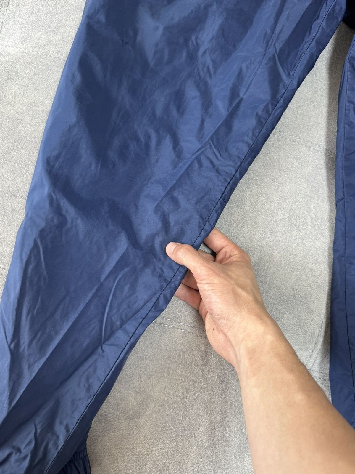Nike × Vintage Vintage Nike Nylon Y2K Baggy sweatpants pants drill XL Size US 34 / EU 50 - 15 Thumbnail