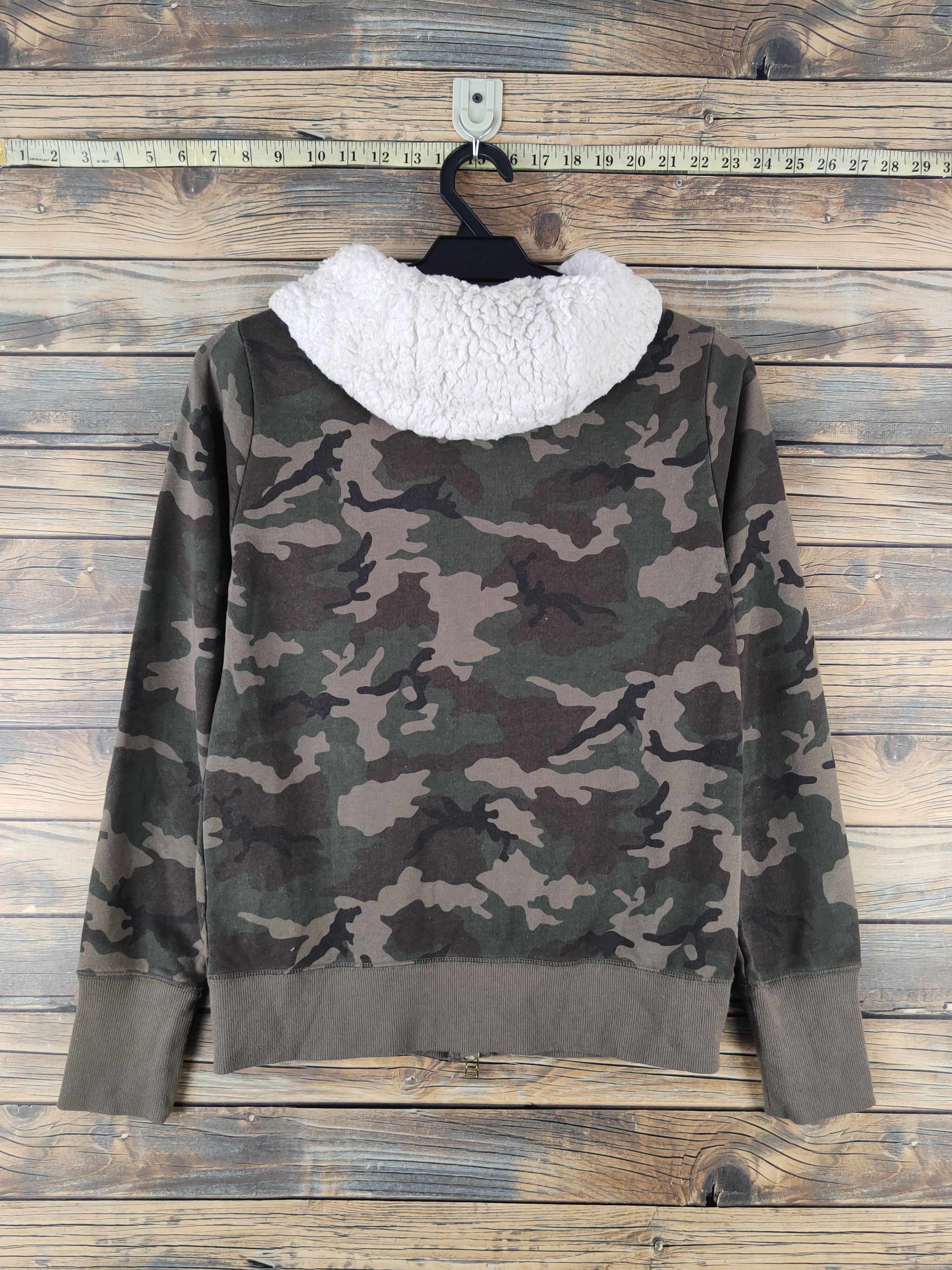 Japanese Brand DL Purple & Yellow Camouflage Sweaters #2492 Size M / US 6-8 / IT 42-44 - 7 Thumbnail
