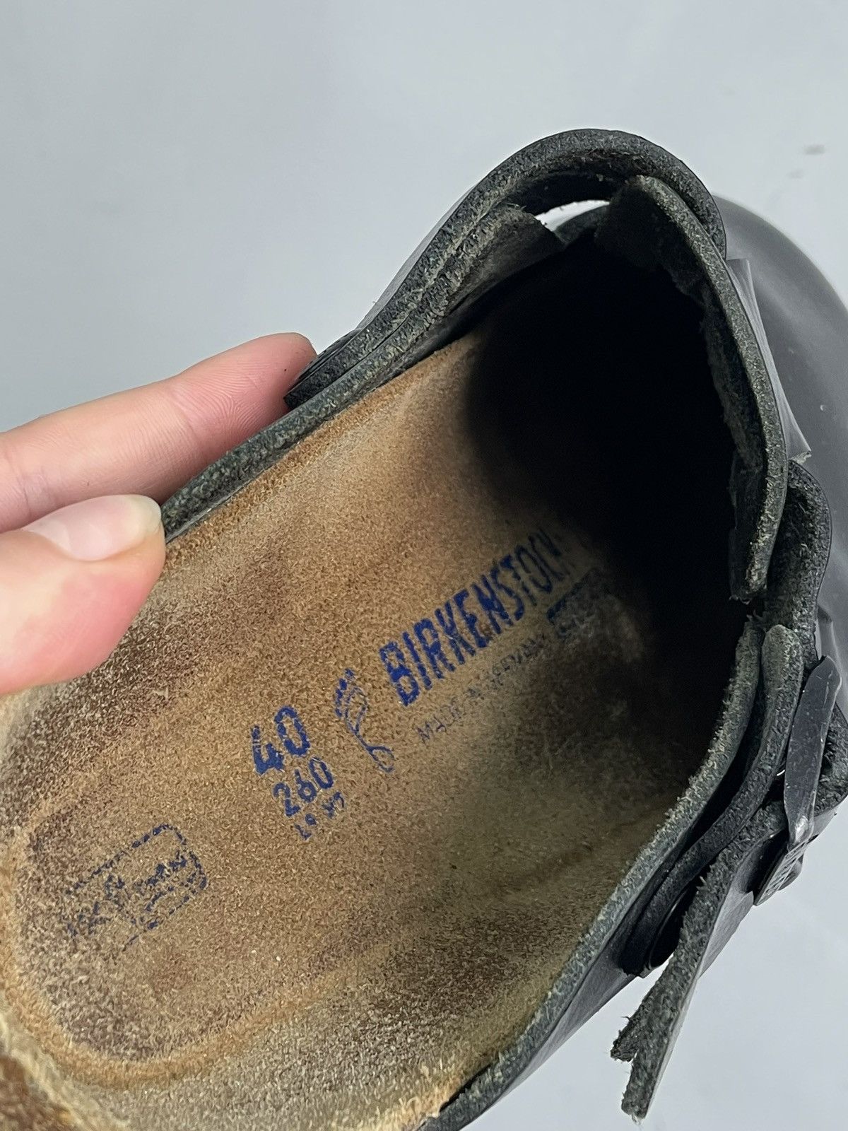 Birkenstock Birkenstock boston street fashion y2k mules slippers Size US 7.5 / EU 40-41 - 8 Thumbnail