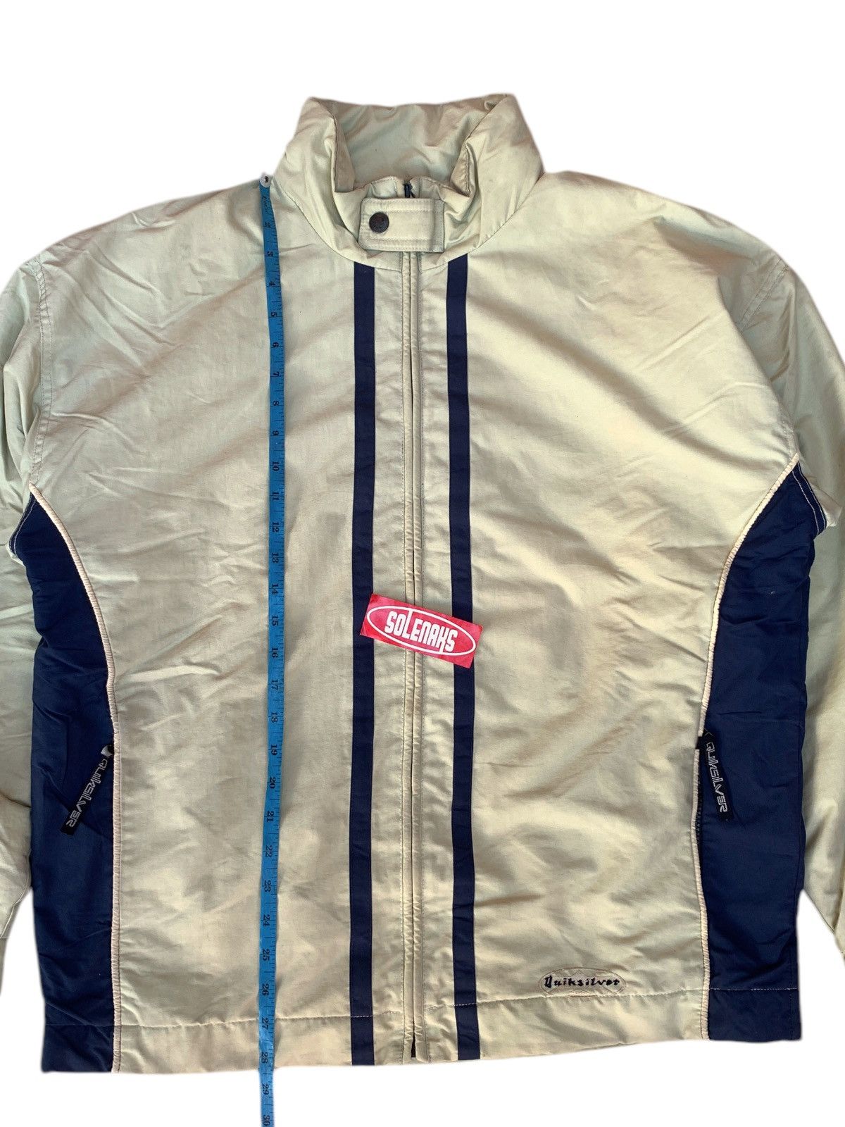 Quiksilver × Vintage 90s quiksilver snowboarding jacket Size US L / EU 52-54 / 3 - 4 Thumbnail