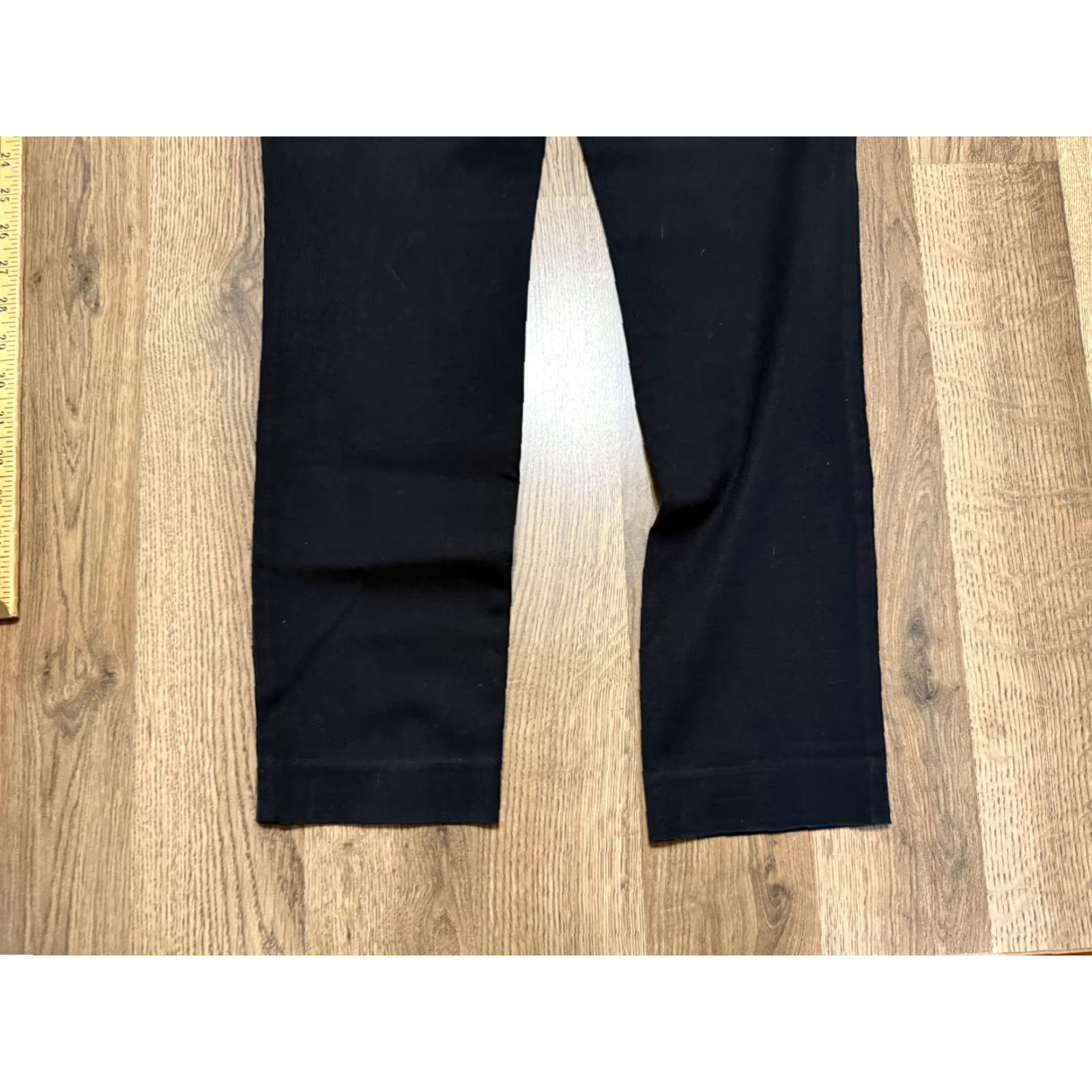 Ann Taylor LOFT Pants Women Size 2 Black Skinny Ankle Flat Front Casual Pants - Regular Inseam 26 in Size 26" / US 2 / IT 38 - 4 Thumbnail