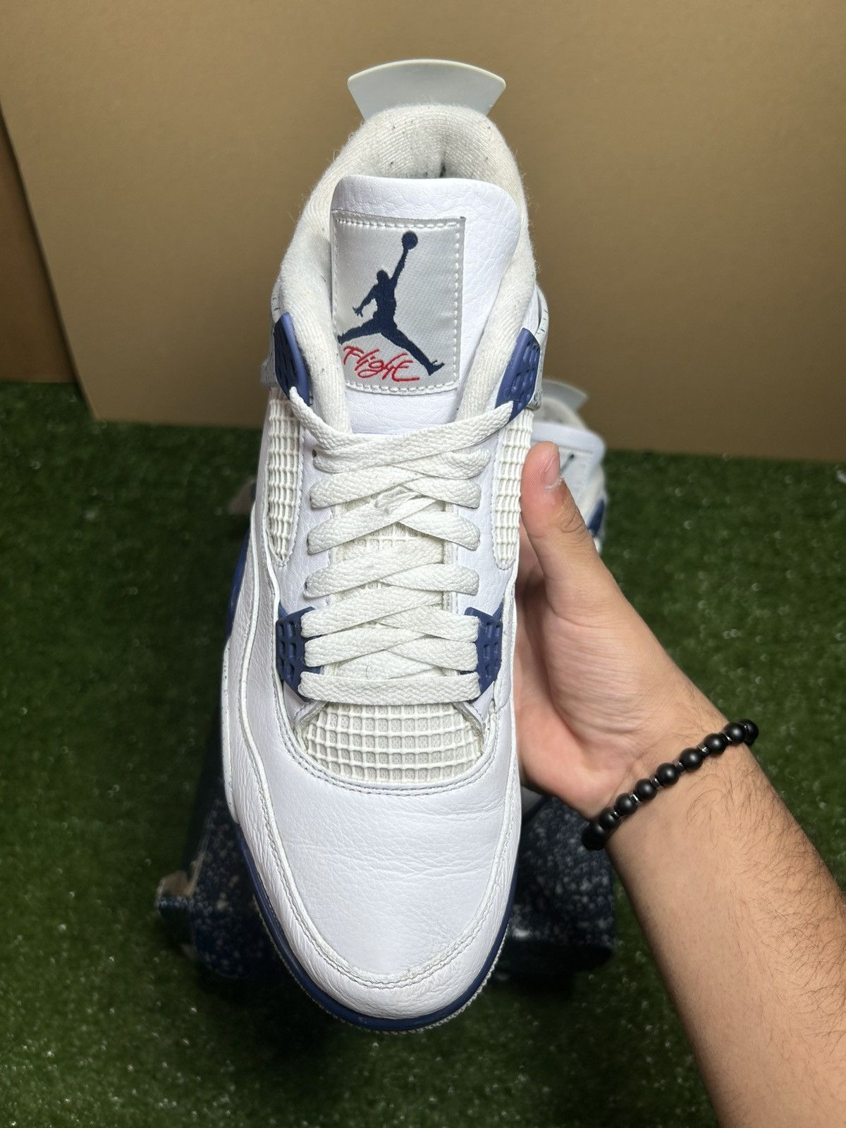 Jordan Brand Jordan 4 Midnight navy Size US 11 / EU 44 - 7 Thumbnail