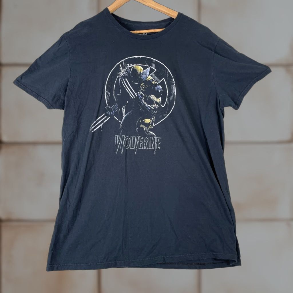 Vintage Marvel Wolverine Graphic Shirt Mens XL Black X-Men Logan Comic Tee Size US XL / EU 56 / 4 - 1 Thumbnail