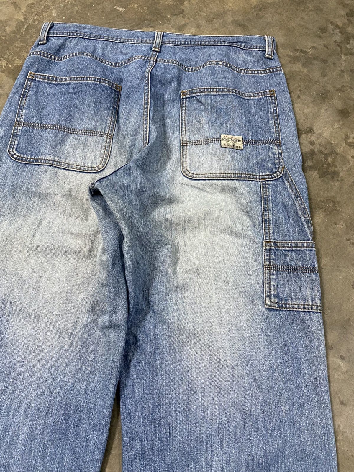 Eddie Bauer × JNCO × Vintage Vintage 90s Eddie Bauer Baggy Jeans p192 Size US 33 - 5 Thumbnail