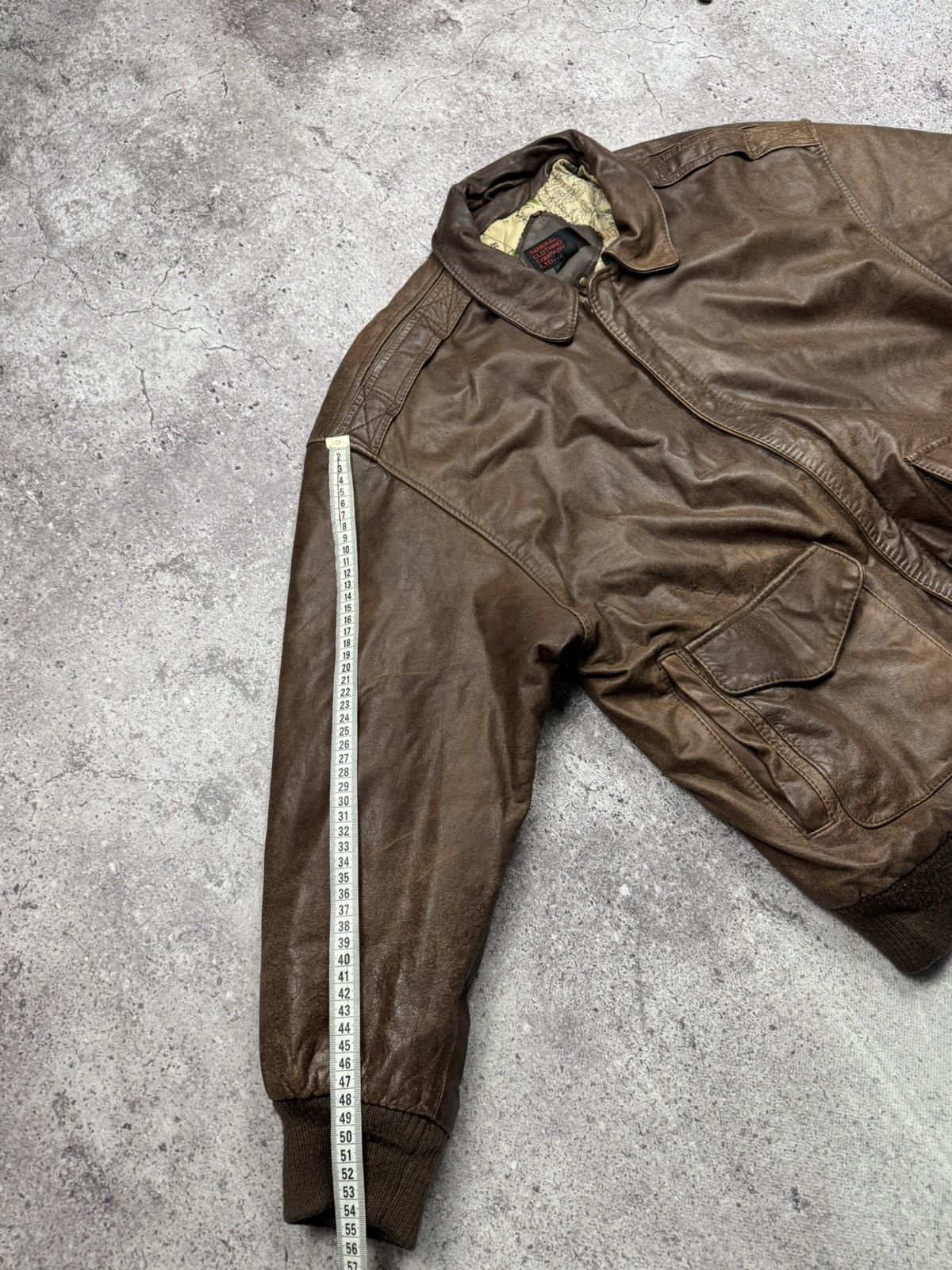 Japanese Brand Vintage Bomber Leather Jacket Avirex Schott Japanesse Y2K Size US L / EU 52-54 / 3 - 18 Thumbnail
