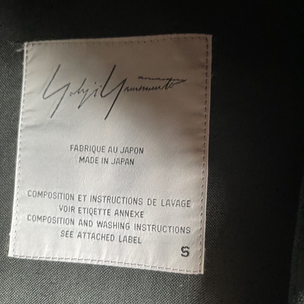 Yohji Yamamoto Vintage SS93 Cut Out Wool Gabardine Blazer Size S / US 4 / IT 40 - 6 Thumbnail