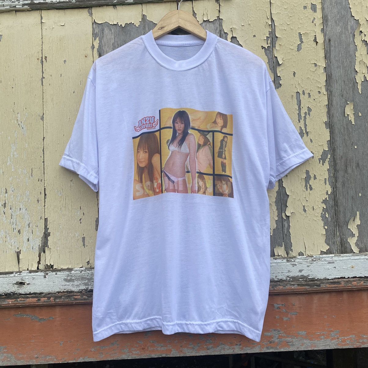 Vintage VINTAGE ANZU SAYURI JAPANESE PORN STAR/ARTRESS TSHIRT | Grailed