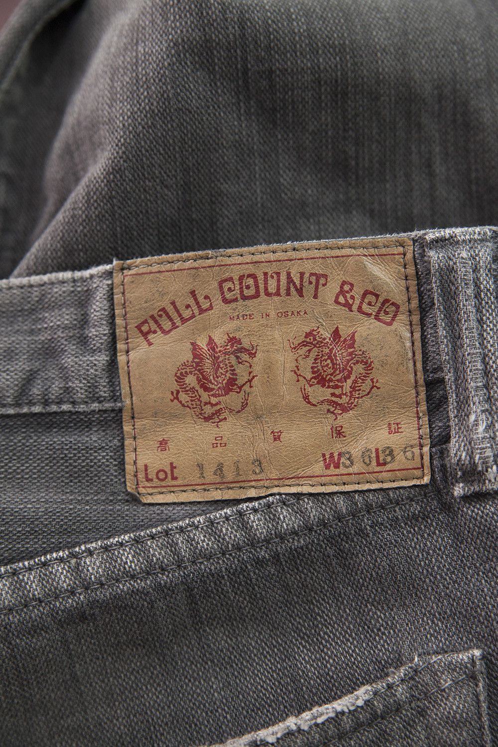 Full Count & Co. FullCount grey denim jeans Size US 36 / EU 52 - 5 Thumbnail
