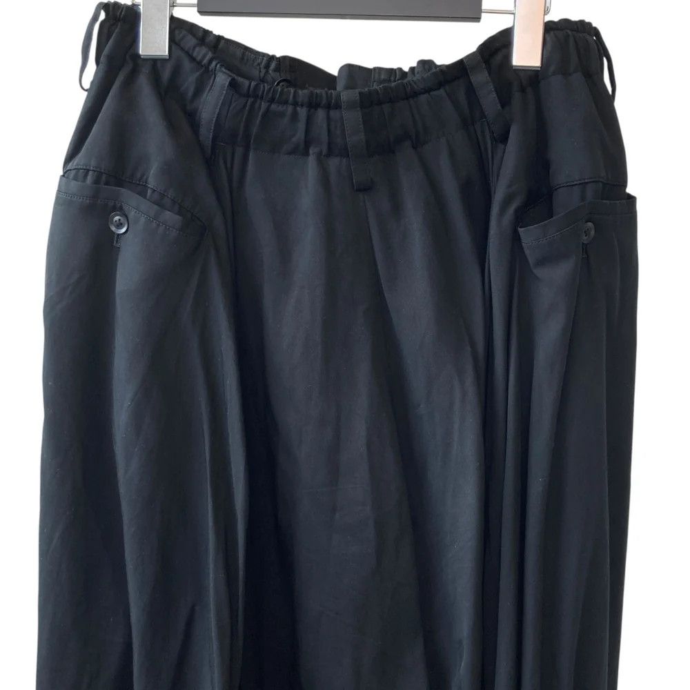 Yohji Yamamoto BLACK Scandal Yohji Yamamoto/black/ Crow pants Size US 28 / EU 44 - 4 Thumbnail