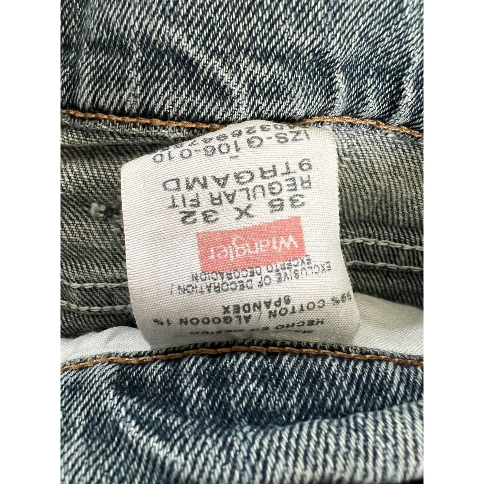 Wrangler Vintage Wrangler Jeans Mens 34x32 Blue Denim Cowboy Cut West Size US 34 / EU 50 - 2 Thumbnail