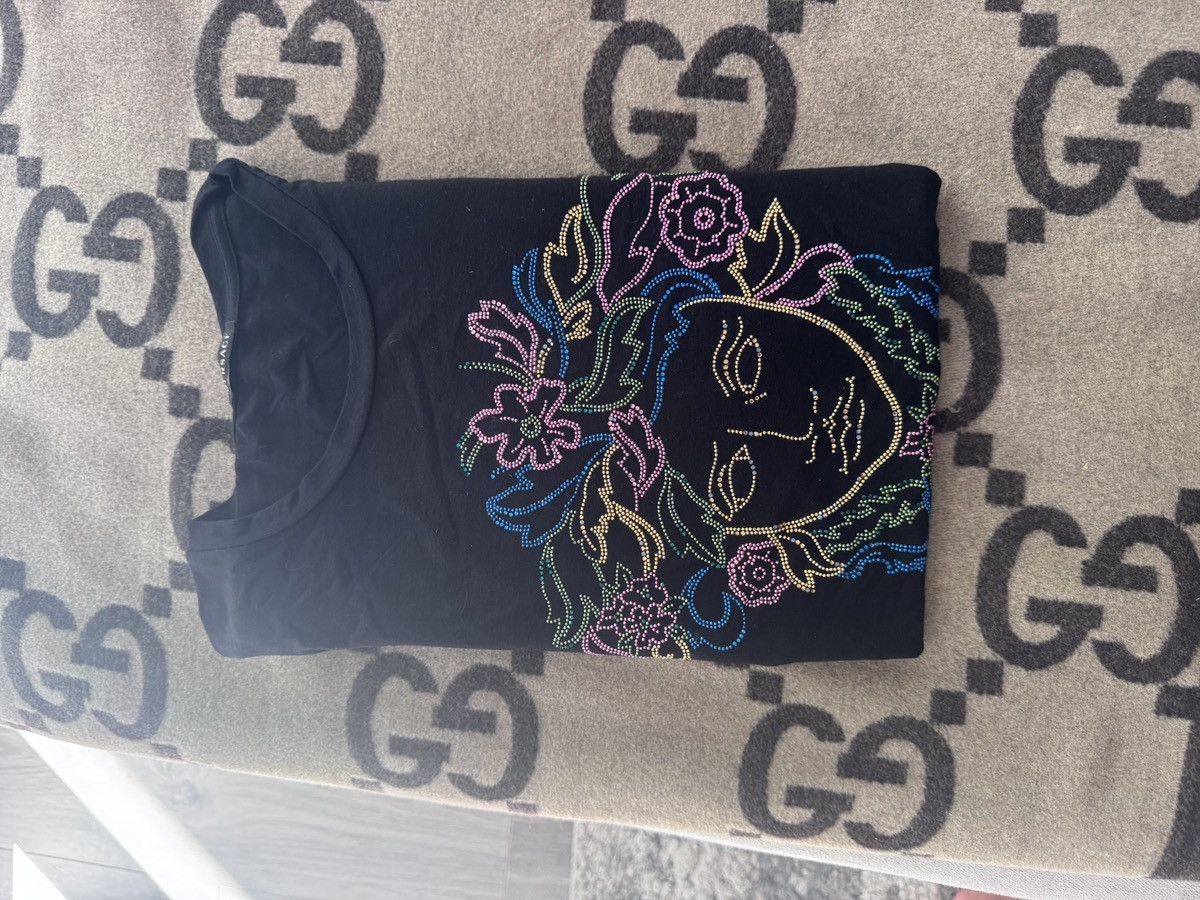 Versace Versace signature crystal tee Size S / US 4 / IT 40 - 1 Thumbnail