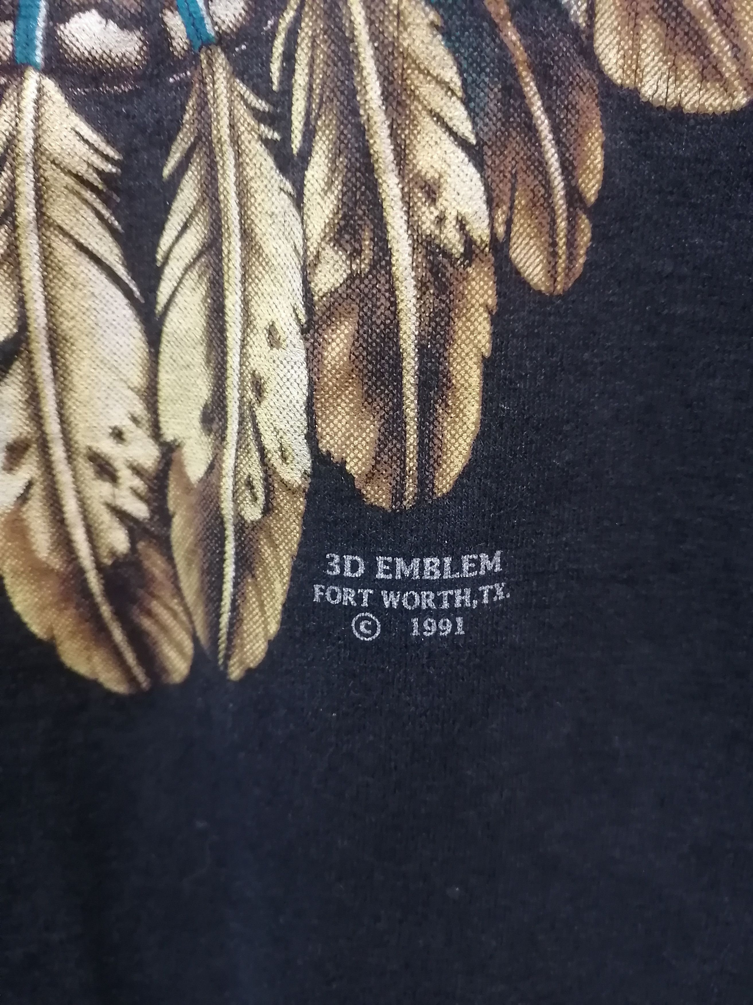 Band Tees × Harley Davidson × Vintage 3D Emblem 1991 Harley Davidson Size US XL / EU 56 / 4 - 2 Thumbnail