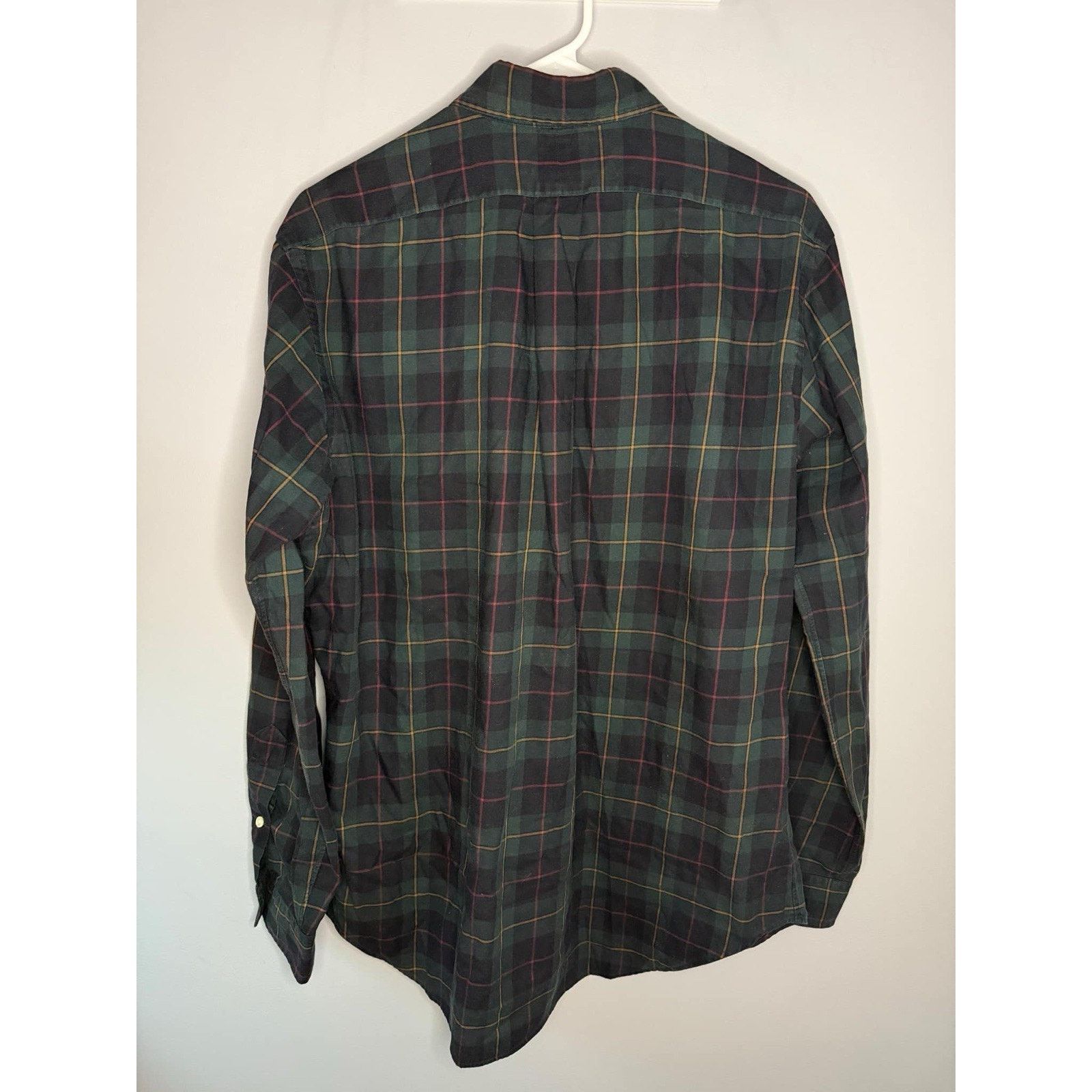 Ralph Lauren Ralph Lauren Cotton Button Down Shirt Men's Med Plaid Tartan Size US M / EU 48-50 / 2 - 4 Thumbnail