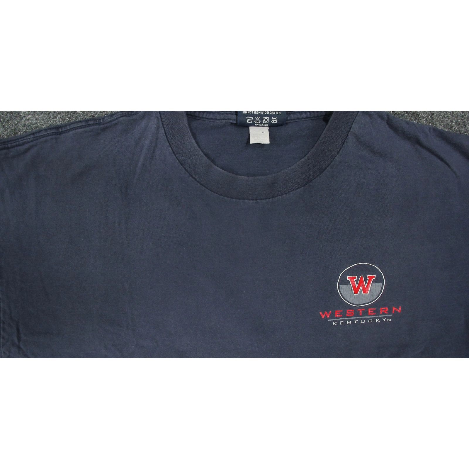 Jansport JanSport 1999 Thrashed Faded Western Kentucky Boxy Tee Size US XL / EU 56 / 4 - 12 Thumbnail