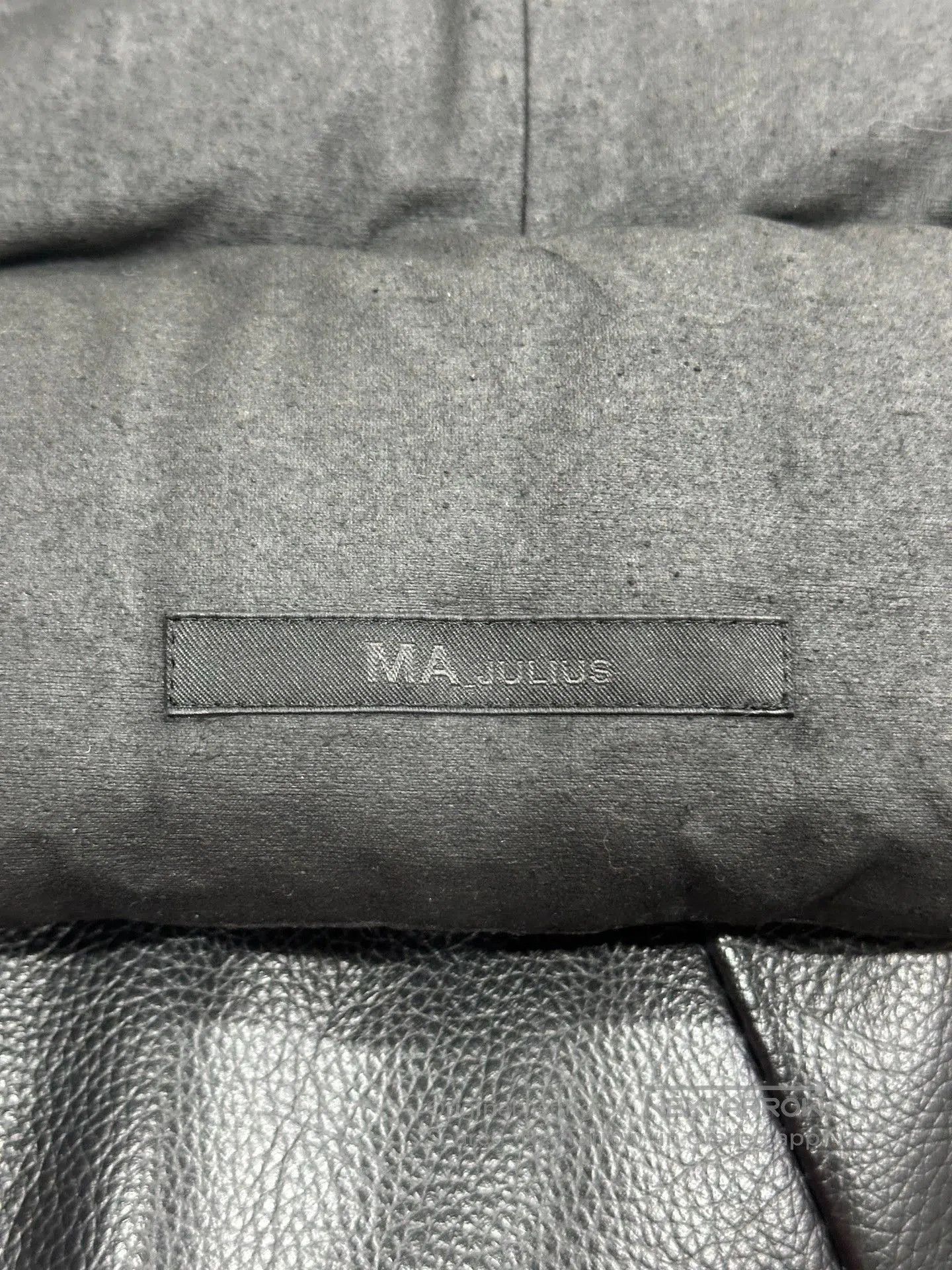 Julius Black Puffy Heavy Winter Coat. Size US M / EU 48-50 / 2 - 4 Thumbnail