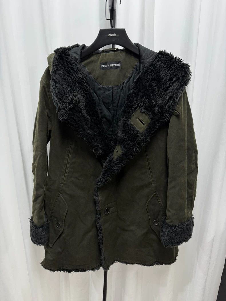 Issey Miyake Issey miyakeFur Collar Parka coat 2502-Nextarrow Size US M / EU 48-50 / 2 - 6 Thumbnail