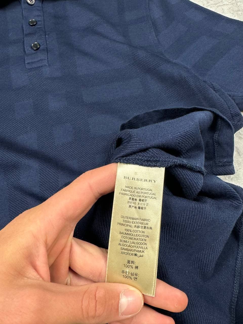 Burberry Burberry Check Cotton Polo Shirt Size M Size US M / EU 48-50 / 2 - 12 Thumbnail