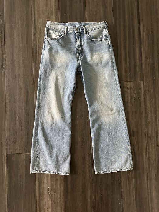 Acne Studios 2021M Light Blue Trash Jeans 30/30 | Grailed