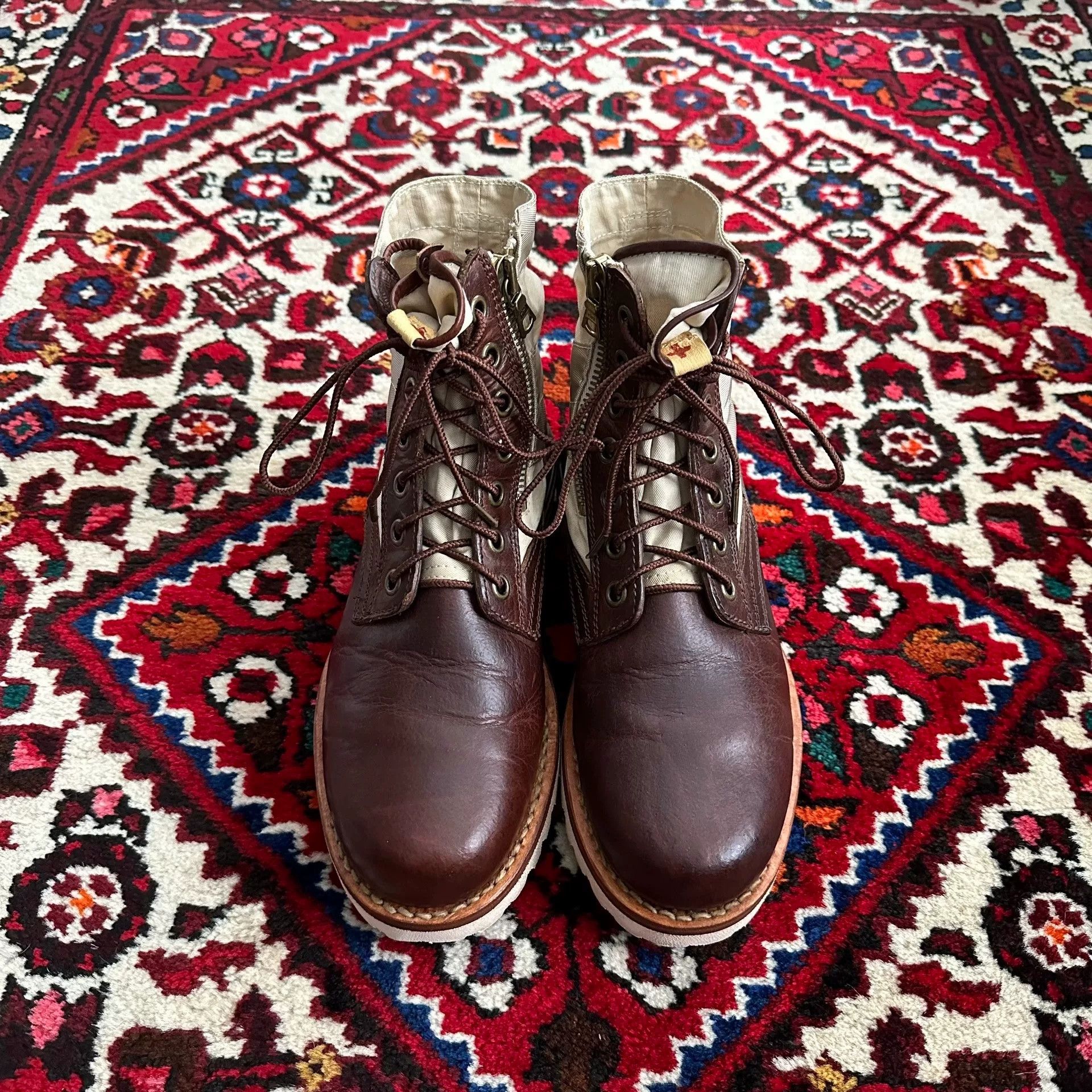 Visvim visvim 13ss 7hole 73-folk Work Boots Size US 8.5 / EU 41-42 - 1 Thumbnail